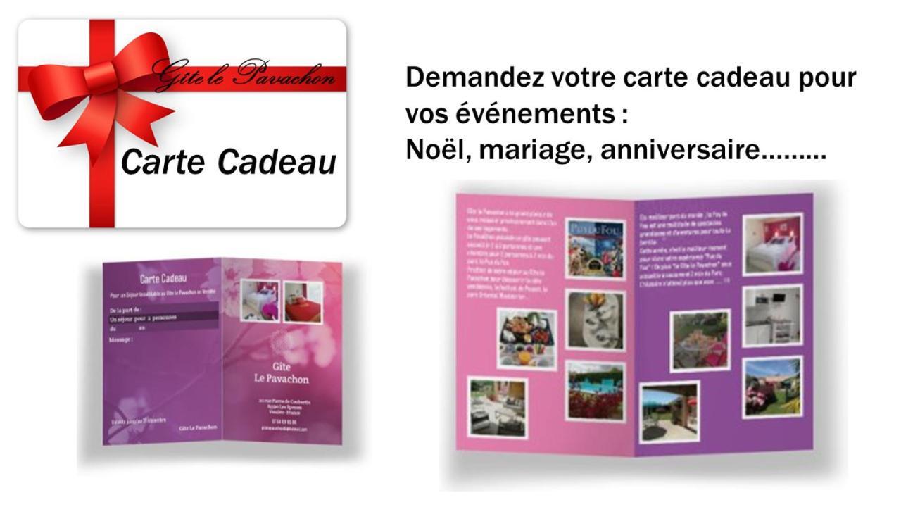 Studio Le Pavachon, Piscine Familiale Chauffee - A 3 Min Du Puy Du Fou Les Epesses Exterior photo